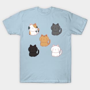 Cute cats illustration T-Shirt